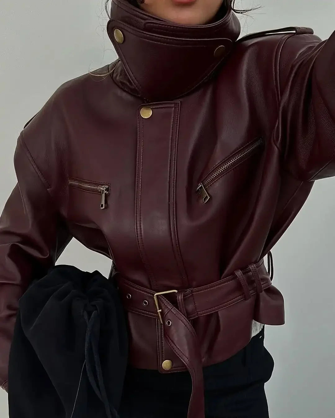 Bordeaux Luxe Jacket