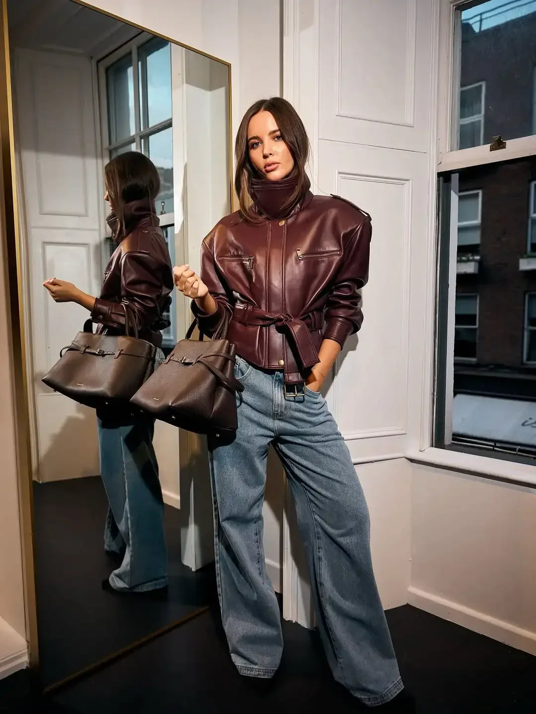 Bordeaux Luxe Jacket