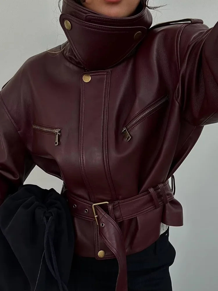 Bordeaux Luxe Jacket