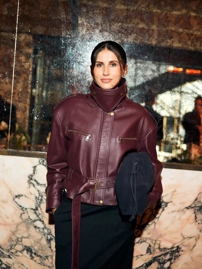 Bordeaux Luxe Jacket