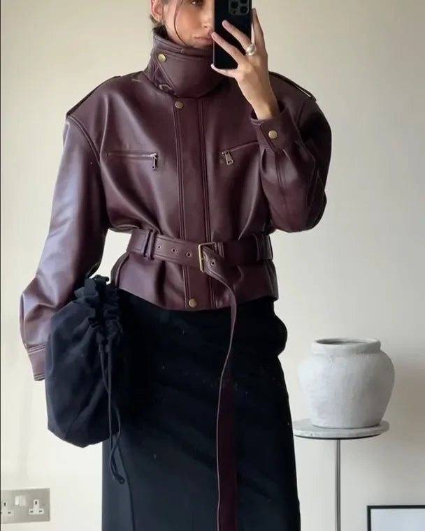 Bordeaux Luxe Jacket